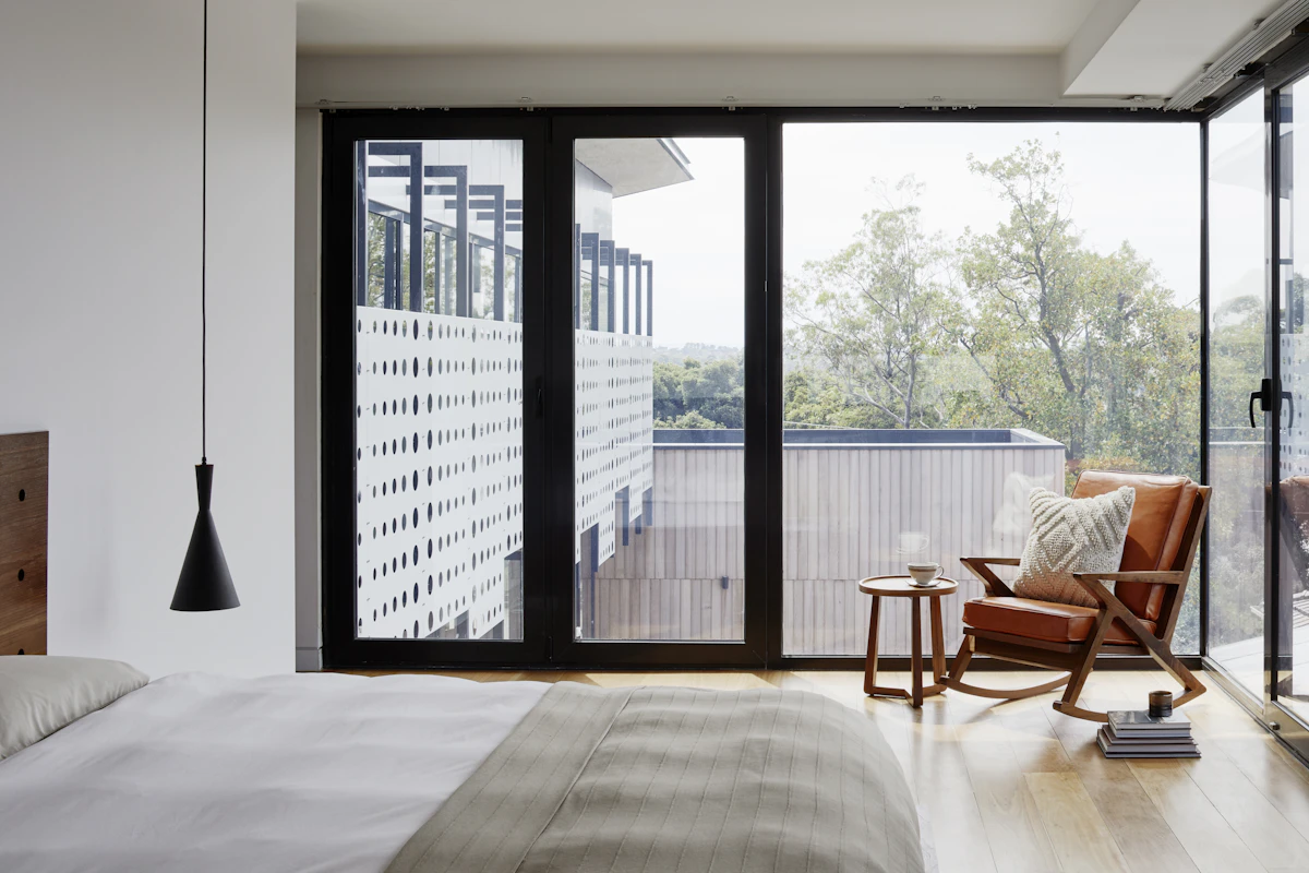 Residential interior prepared for a move